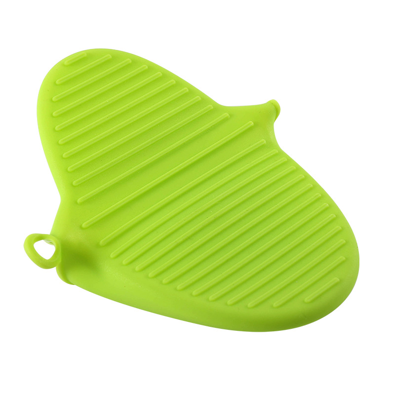 High Quality Thickened Silicone Oven Mitts Anti-Slip and Heat-Resistant Anti-Scald Pot Holders and Trivets for Microwave Oven