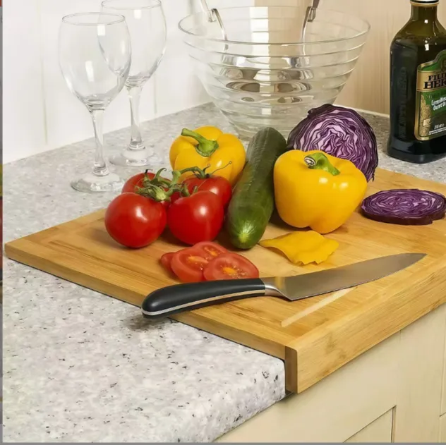 Bamboo Cutting Board Detail