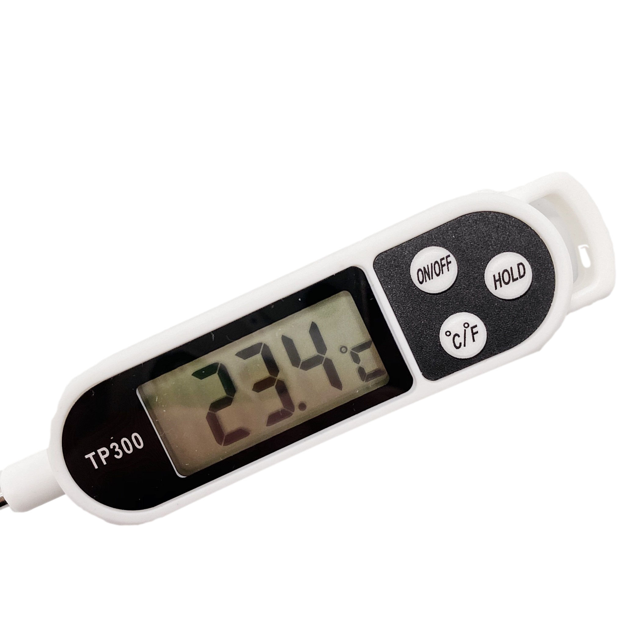 Xinshiheng Digital BBQ Cooking Food Instant Read Probe Thermometer Handle -50~300 Range 0.1C Accuracy C/F for Meat Candy