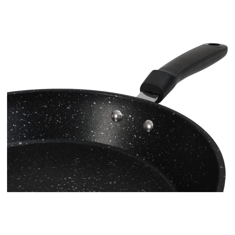 Oem Commercial Wholesale Black Cooking Saute Cast Iron Wok Non-Stick Frying Pans for Kitchen