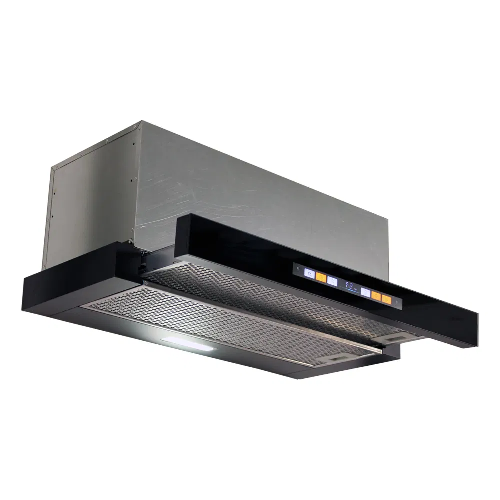Auto-Extending Telescopic Range Hood with Gesture Sensor 3-Speed Touch Control