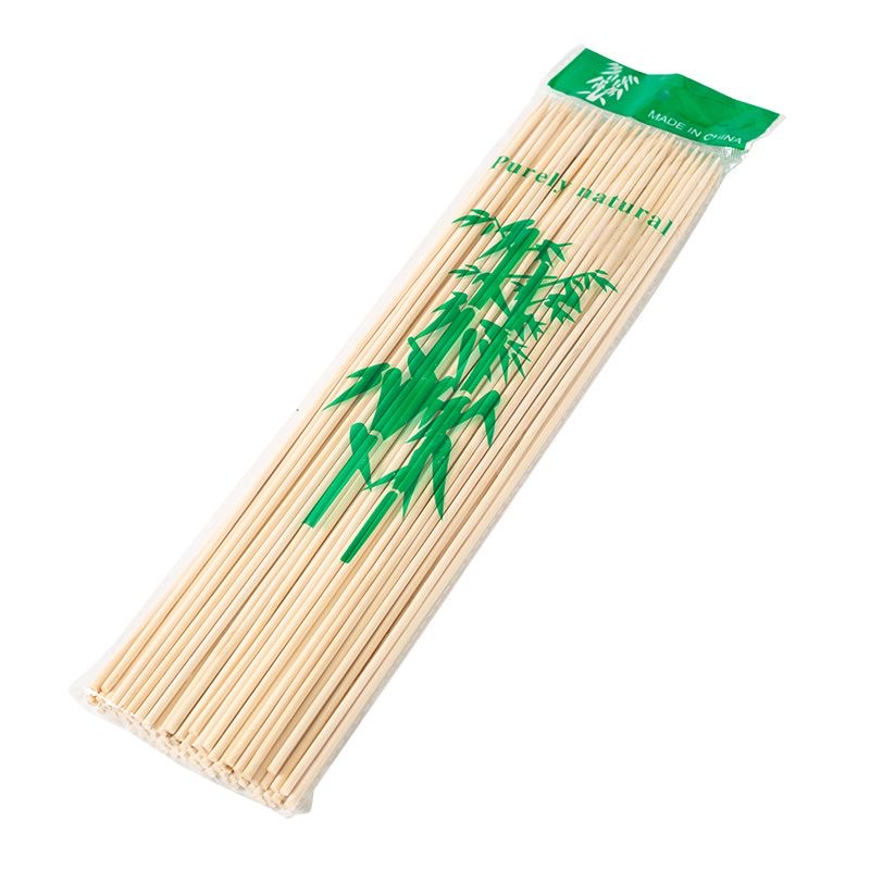 Smoker Barbeque Wooden Skewers Custom Kebab Barbecue Bamboo Skewer Sticks