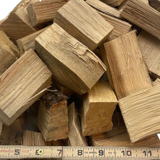 Hickory Wood Chunks, for Grilling and Smoking