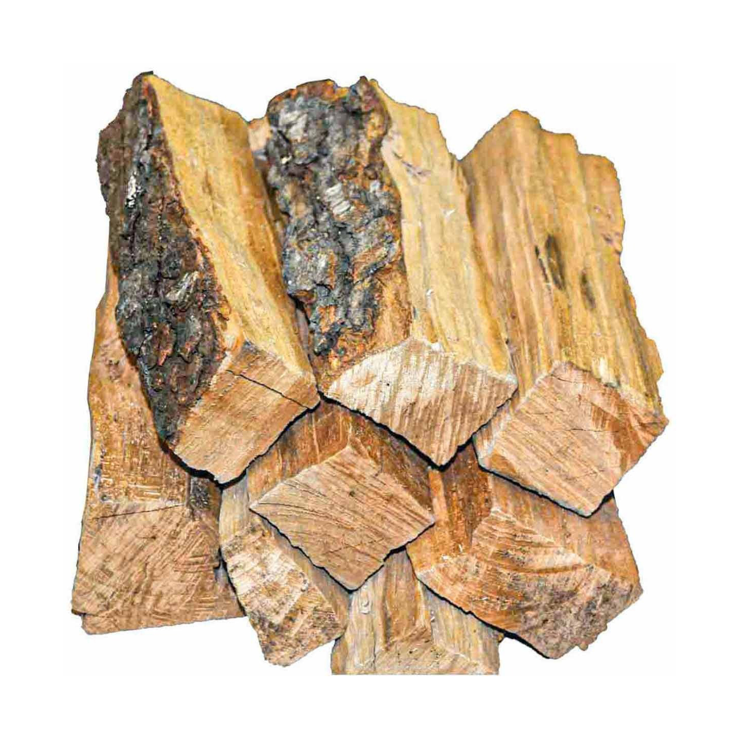 Natural Hardwood Wood Chunks for Barbecue Smoking Flavor Enhancement and Cooking Use