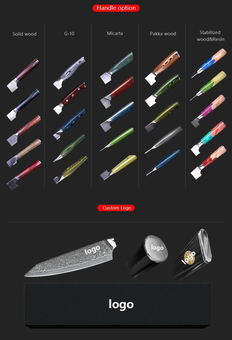 Kitchen Knife Set Detail 7