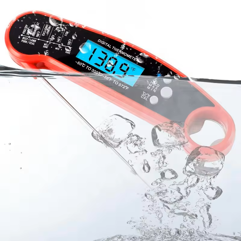 High Quality Waterproof BBQ Meat Thermometer Digital Food Cooking Thermometer
