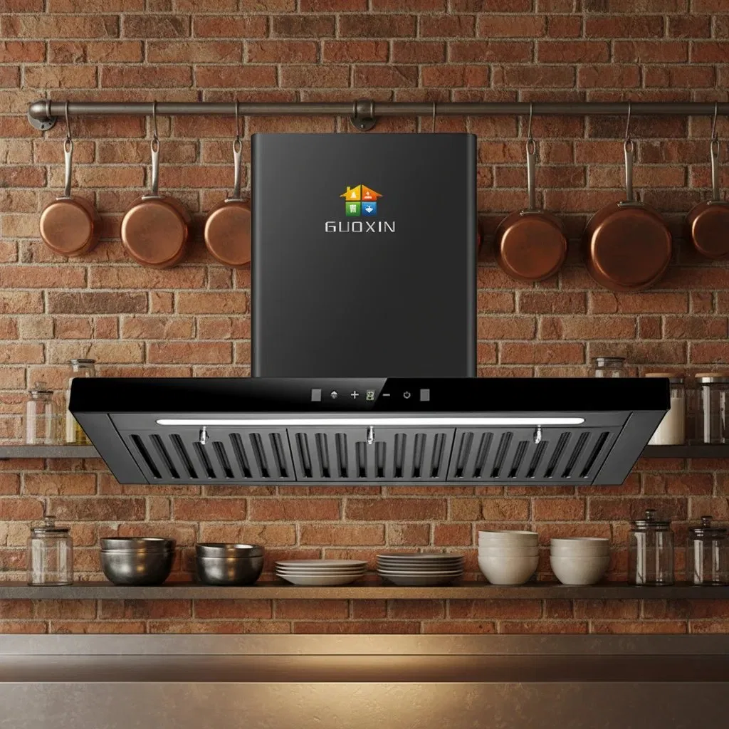 Customize Logo Service Household Downdraft Built-in Smart Kitchen Range Hood