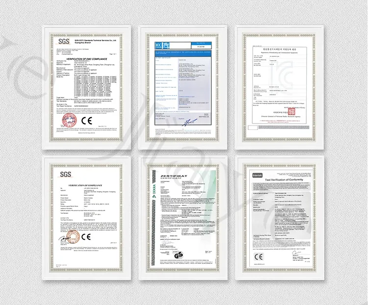 Product Certifications