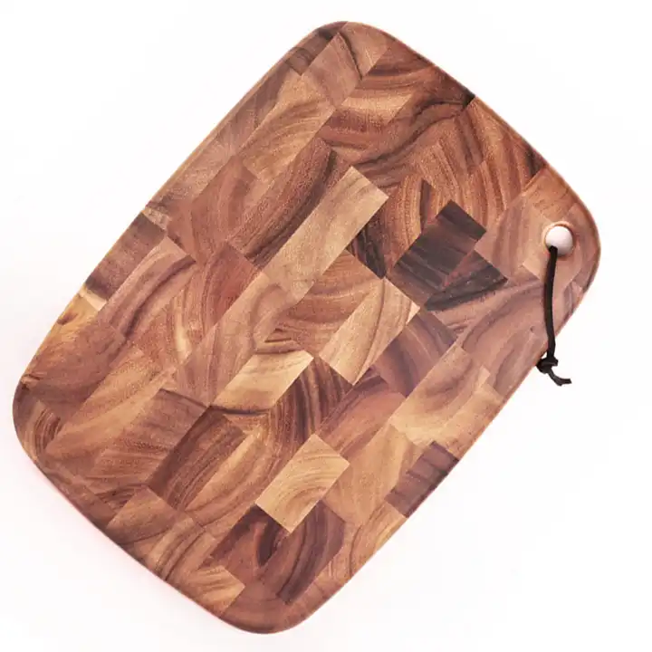 Wholesale Factory Custom Kitchen Blank Environment-friendly Square/Rectangle Wooden Chopping Boards Block 1.5cm Thick Wood