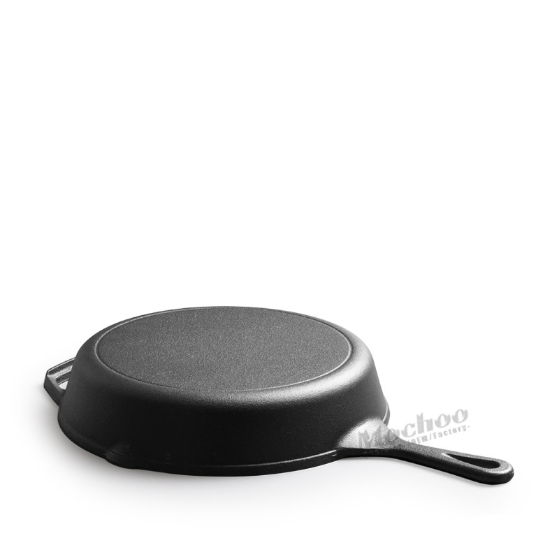 3.5inch to 12inch Cast Iron Pre-Seasoned Skillet with Signature Teardrop Handle Frying Pan Use on the Stove/Grill/Campfire