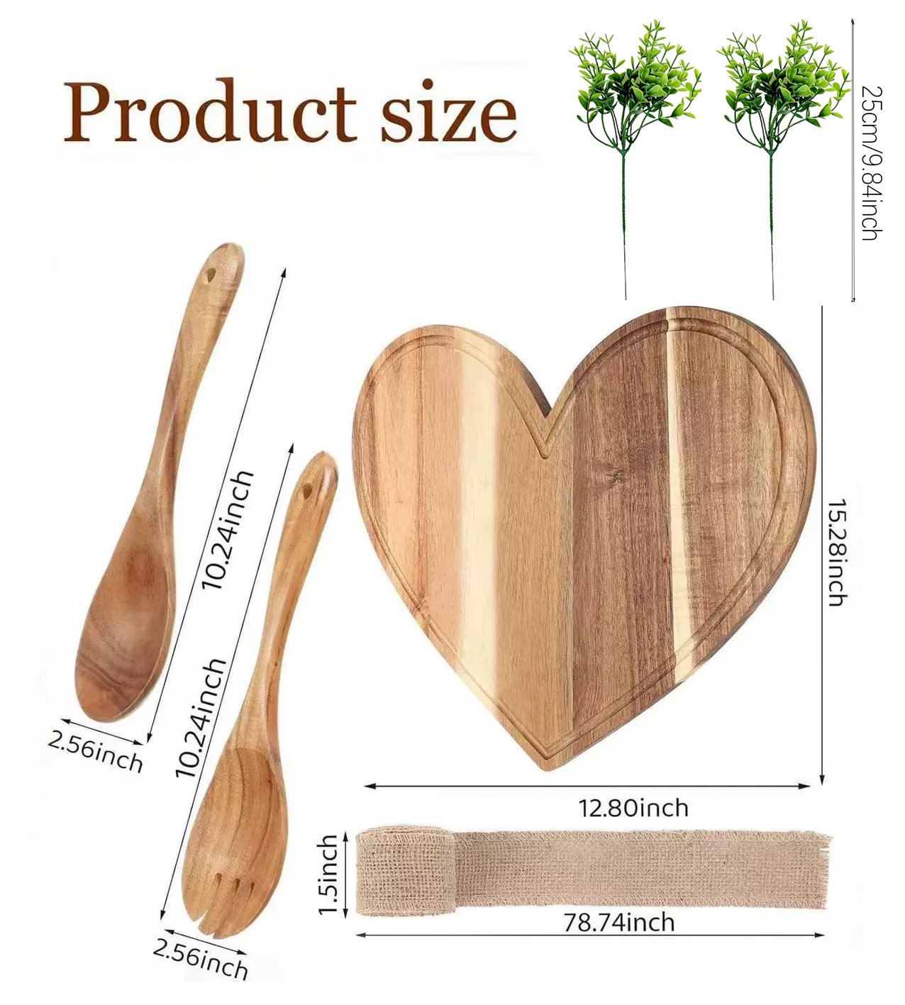 Hot Selling Rectangle Housewarming Gift Engraved Wooden Chopping Board for Couples Wooden Cutting Serving Board for Kitchen