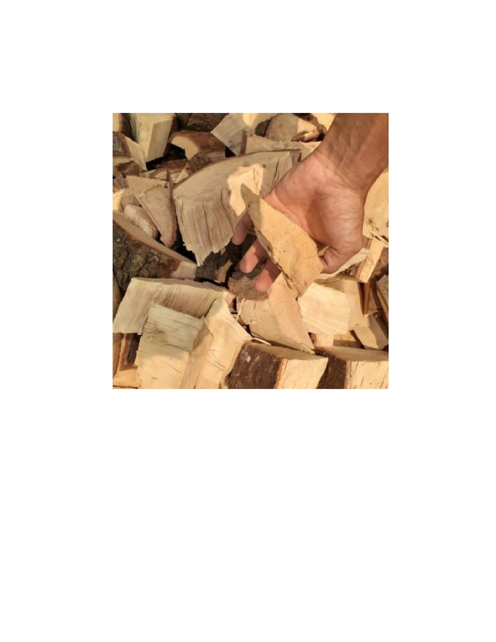 Rambutan Wood Chunks 1Kg | 100% Natural Tropical Hardwood for BBQ &amp; Smoking | Long Burn &amp; Fruity Smoke Flavor