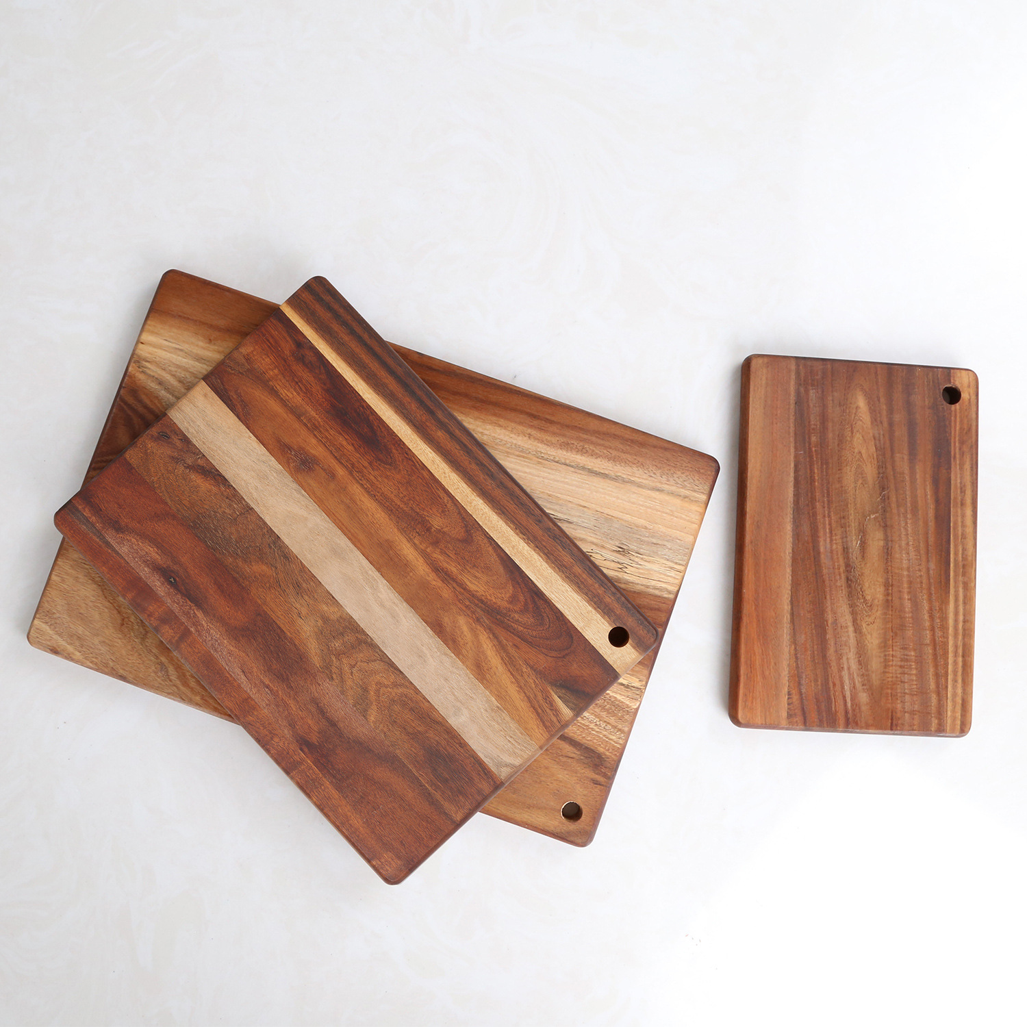 Top Quality Cutting Board Custom Kitchen Blank Thick Wooden Chopping Boards Fashionable Trending Design New Customized