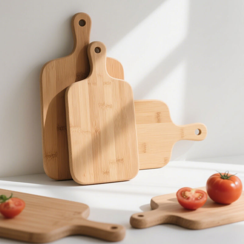 Bulk Wholesale Custom Kitchen Blank Thick Bamboo Wooden Chopping Boards Block Wood Bamboo Cutting Charcuterie Cheese Board
