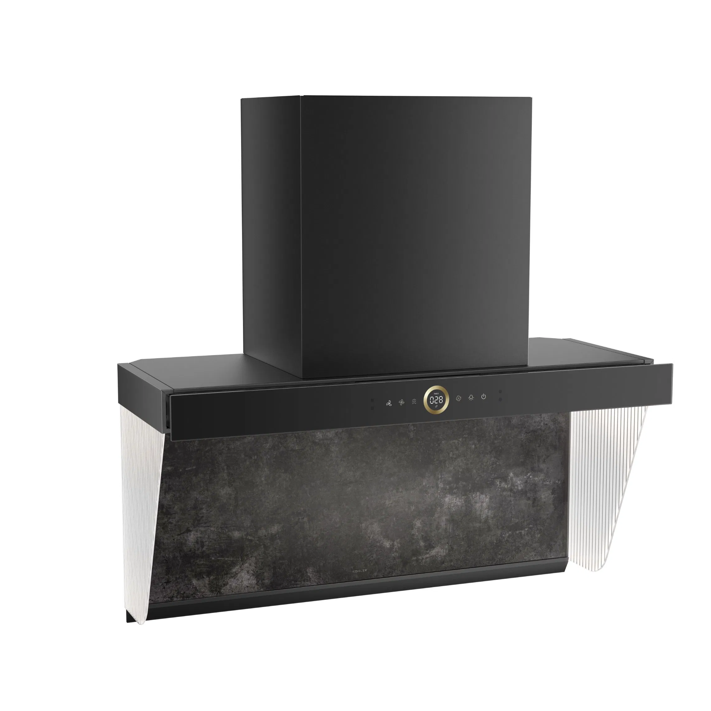 Wall-Mounted K1 Drawer Type Under Cabinet Smart Kitchen Range Hood for Household Cooking