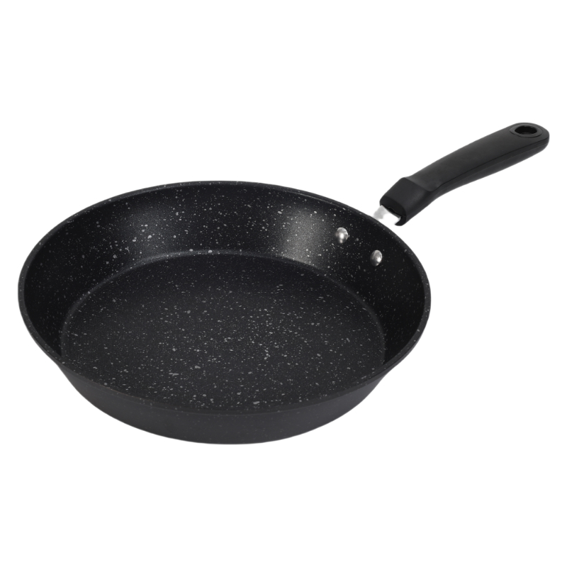 Oem Commercial Wholesale Black Cooking Saute Cast Iron Wok Non-Stick Frying Pans for Kitchen