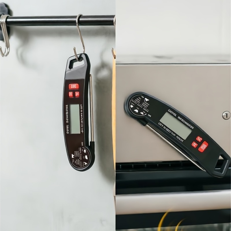 Professional 0C Calibration Digital Instant Read Meat Thermometer with Backlight LCD for Grill BBQ Kitchen Food Cooking