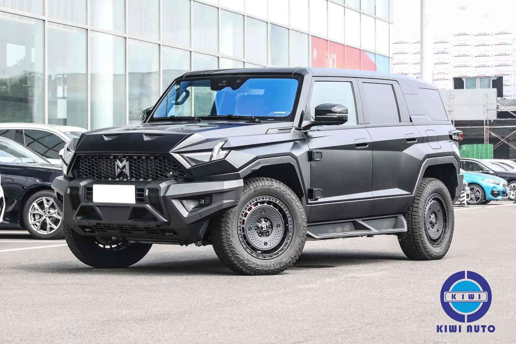 Dongfeng Mhero 917 SUV Electric Used Car Luxury Range Extender SUV Offroad Vehicle