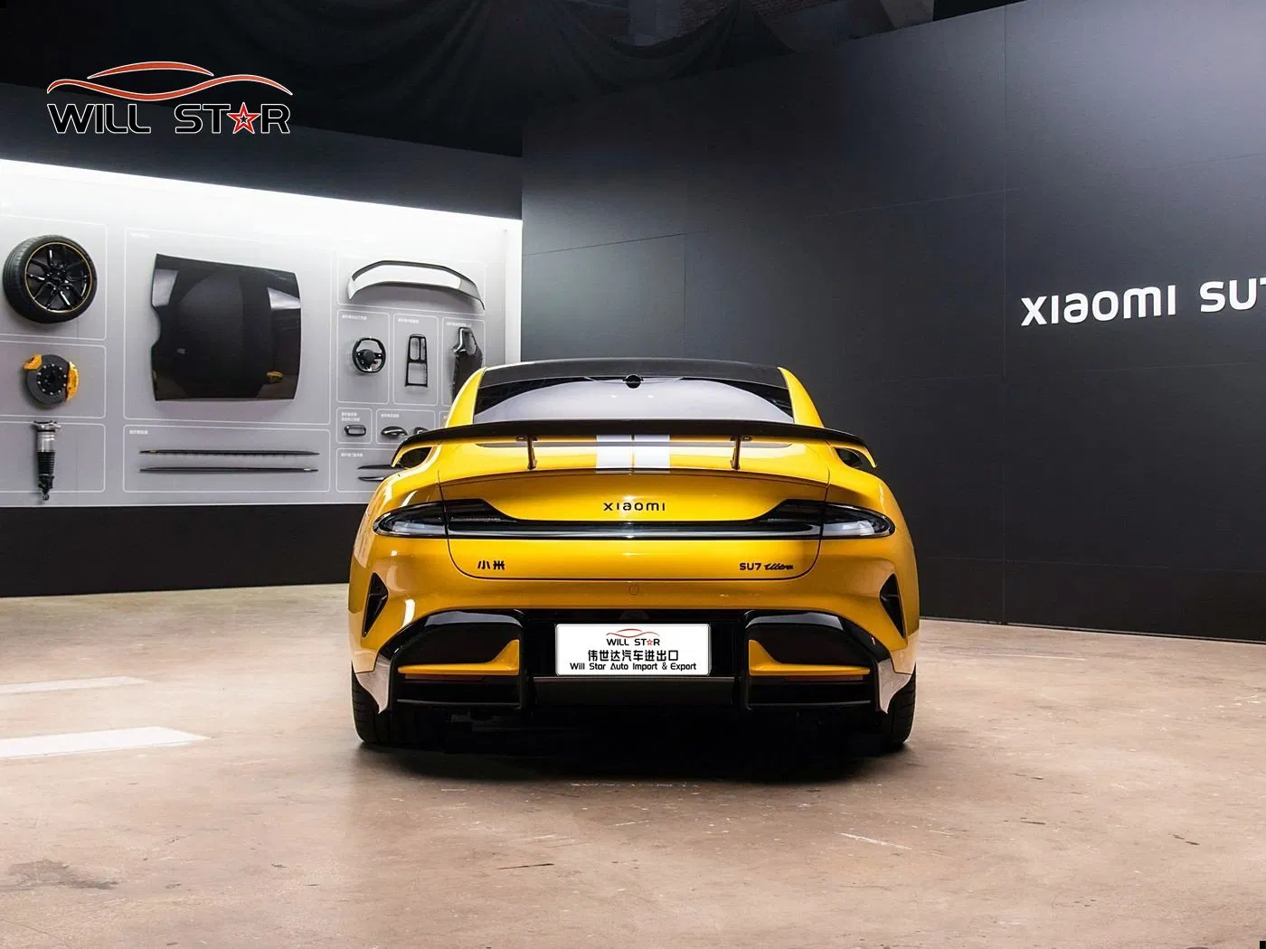 2025 New EV Sports Car Xiaomi Su7 Ultra Pure Electric Vehicle Automobile Long Range Advanced Intelligent New Energy Car Used