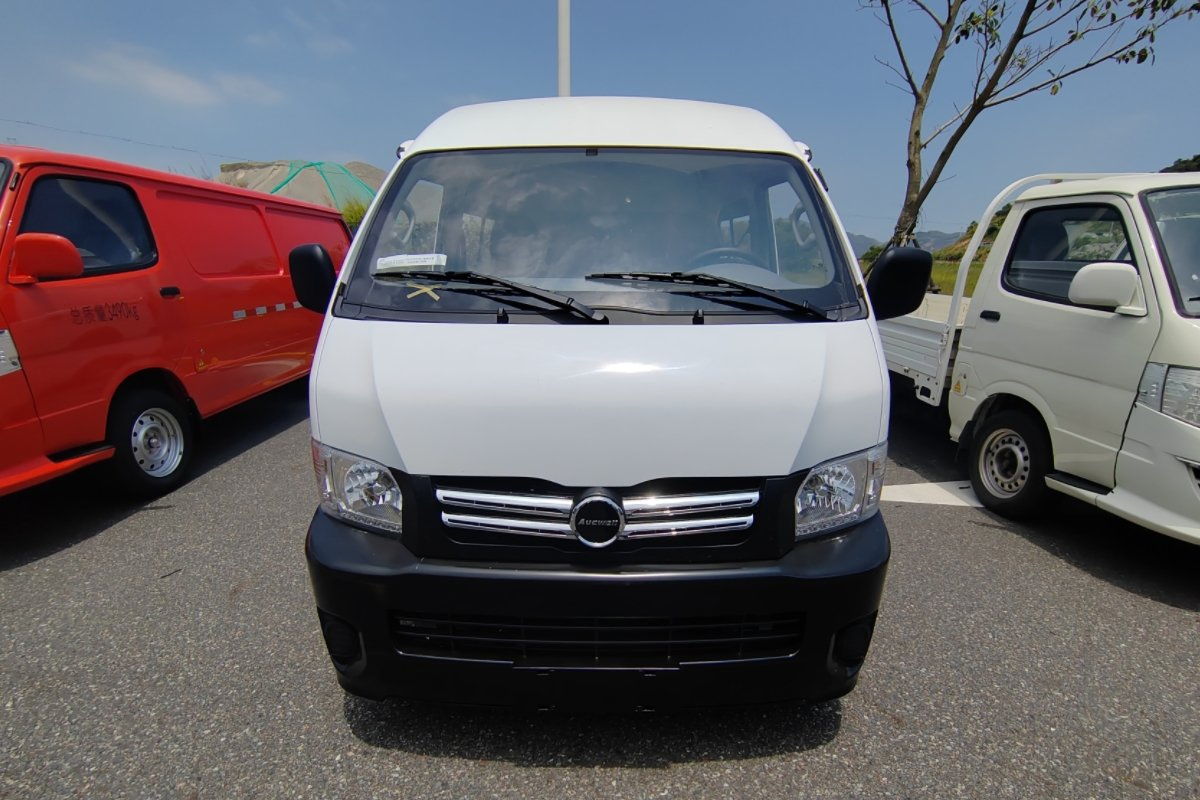 17 Seat Multi-Utility Electric Minivan: Passenger Transport and Cargo Hauling