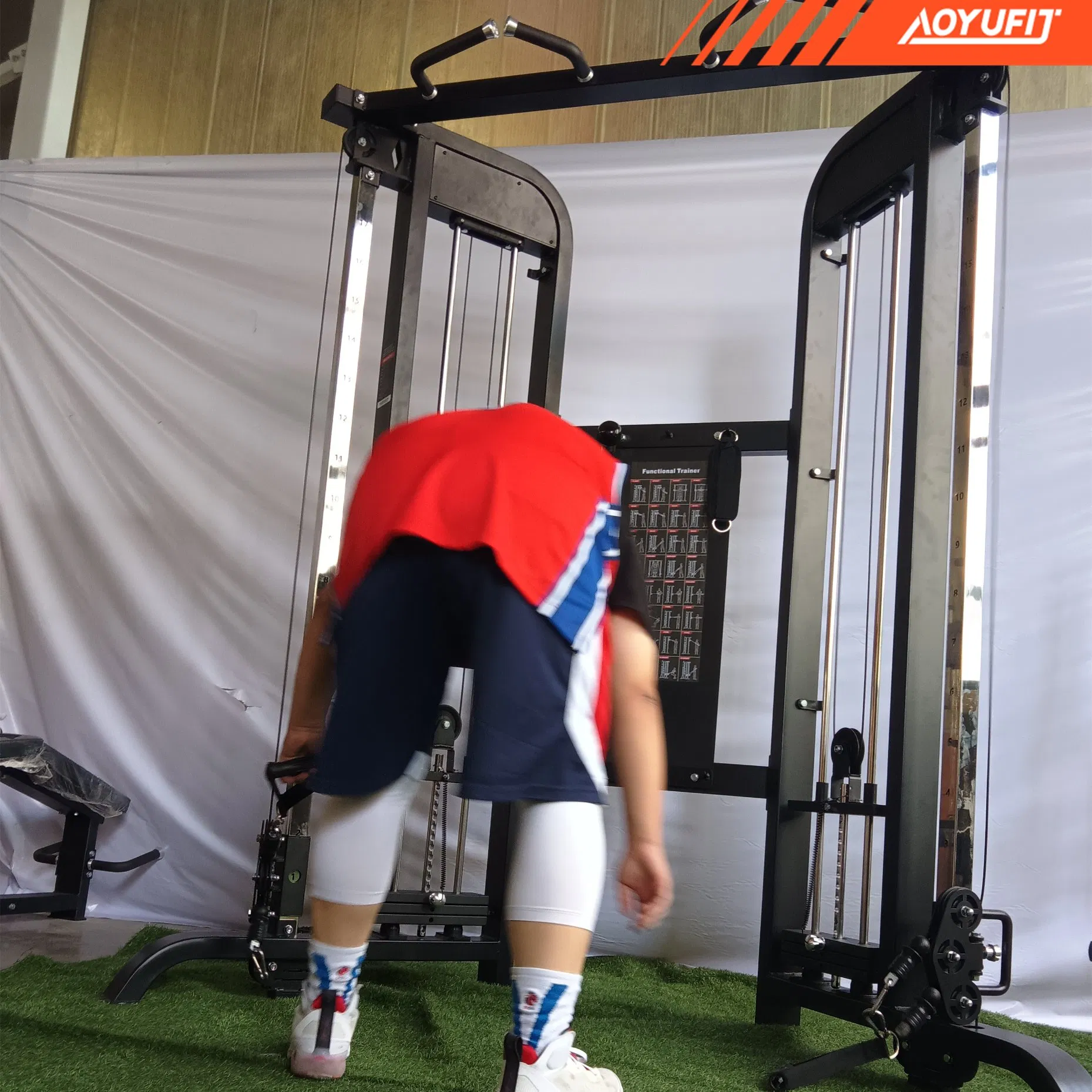 Gym Fitness Equipment Fitness Trainer Cable Crossover