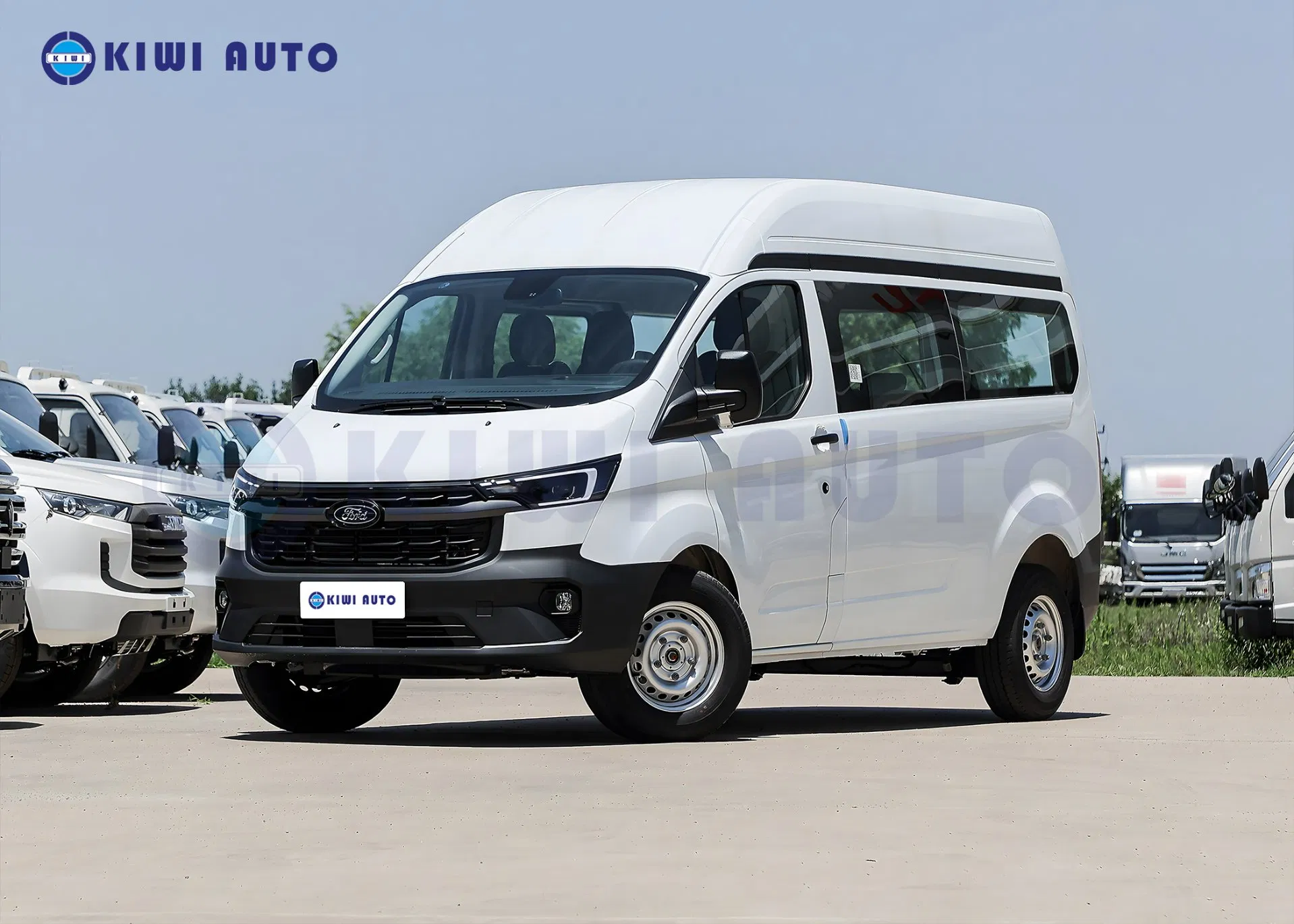 New Ford Transit Gasoline Car Automatic 7/8/9 Seats Luxury Mini Bus Commercial Vehicle USED