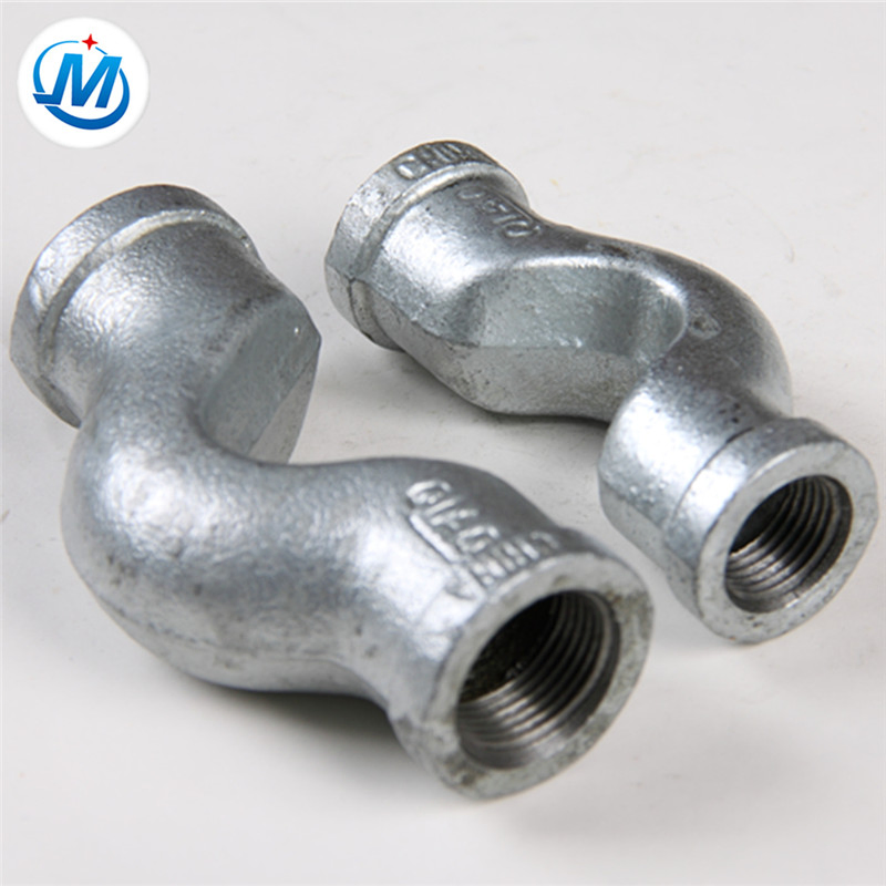 Pipe Fitting Hot Dipped Galvanized Fire Protection Equal Female BS Thread Banded Crossover