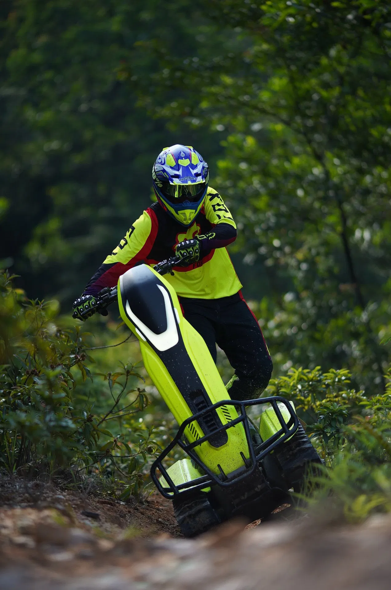 All-Purpose 72V 6kw Electric Tracked Crossover Vehicleetv Tank