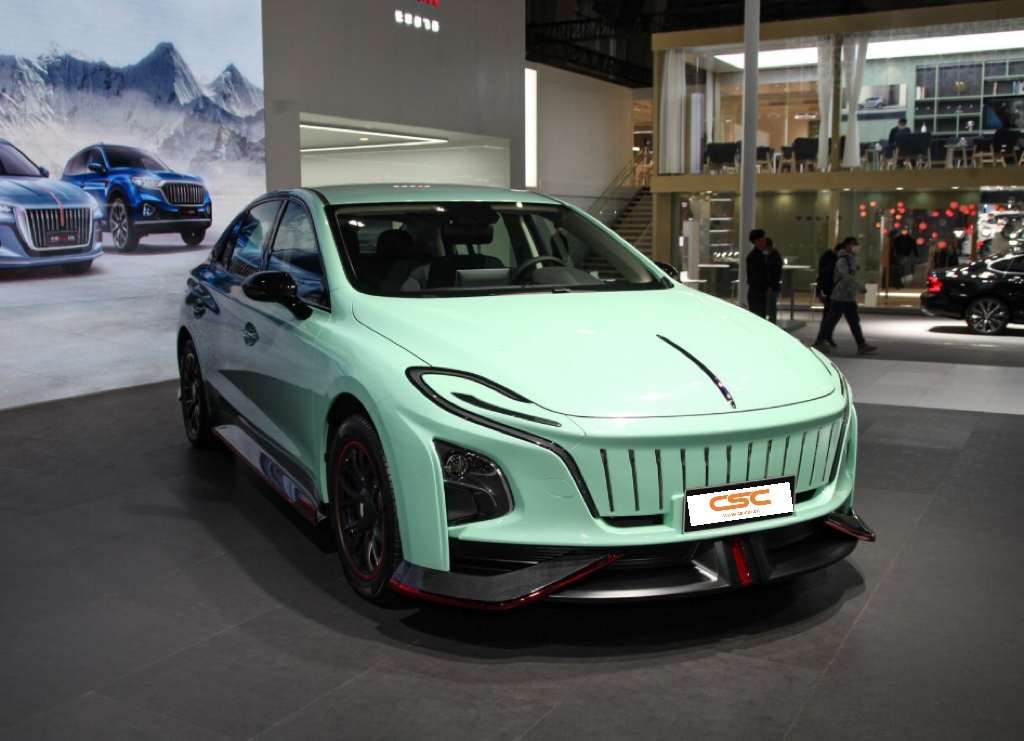 Used Cars Electric 2023 2024 Hongqi E-Qm5 431km Electric Car