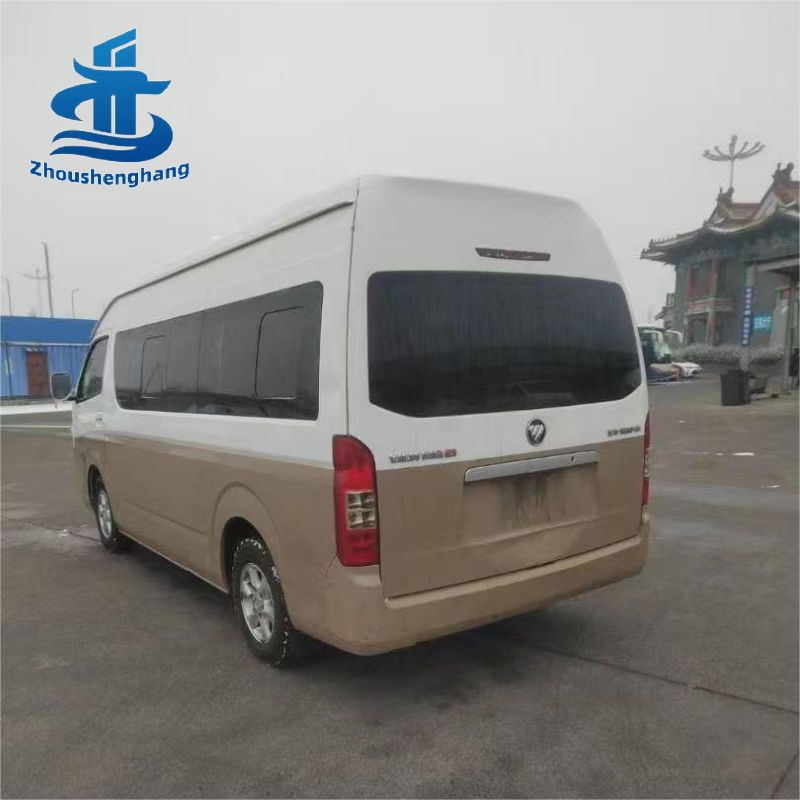 Used Foton Sea Car Lion Mini Bus 14 Seats Diesel Engine