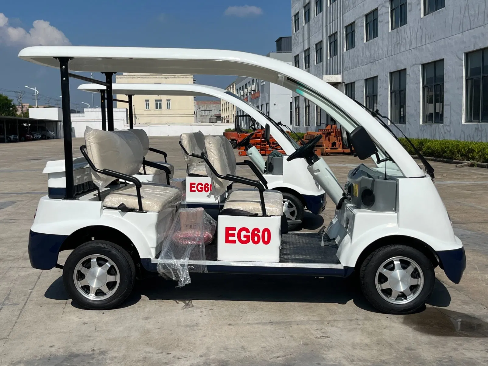 Electric Tourist Sightseeing Retro Vintage Classic Car