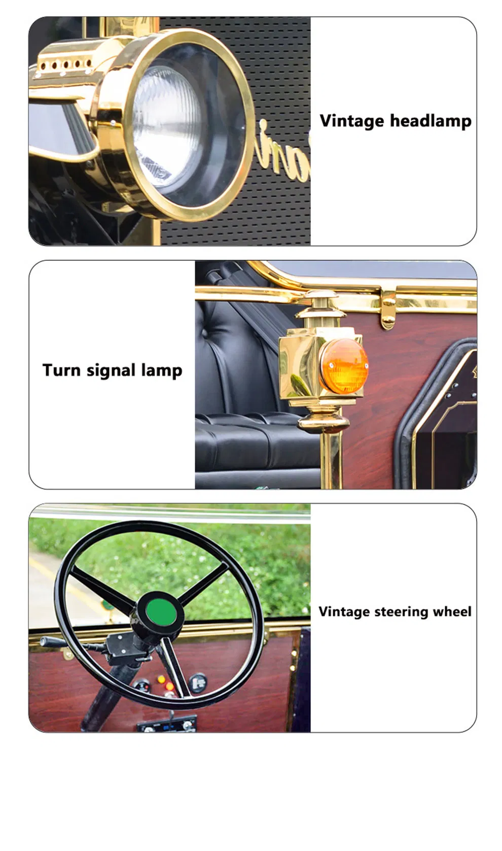 Retro Electric Vintage Car 8