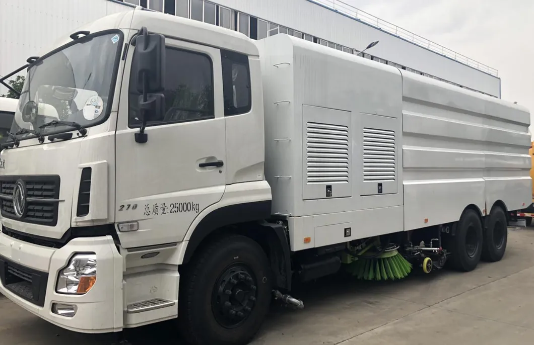 Road Sweeper Front View