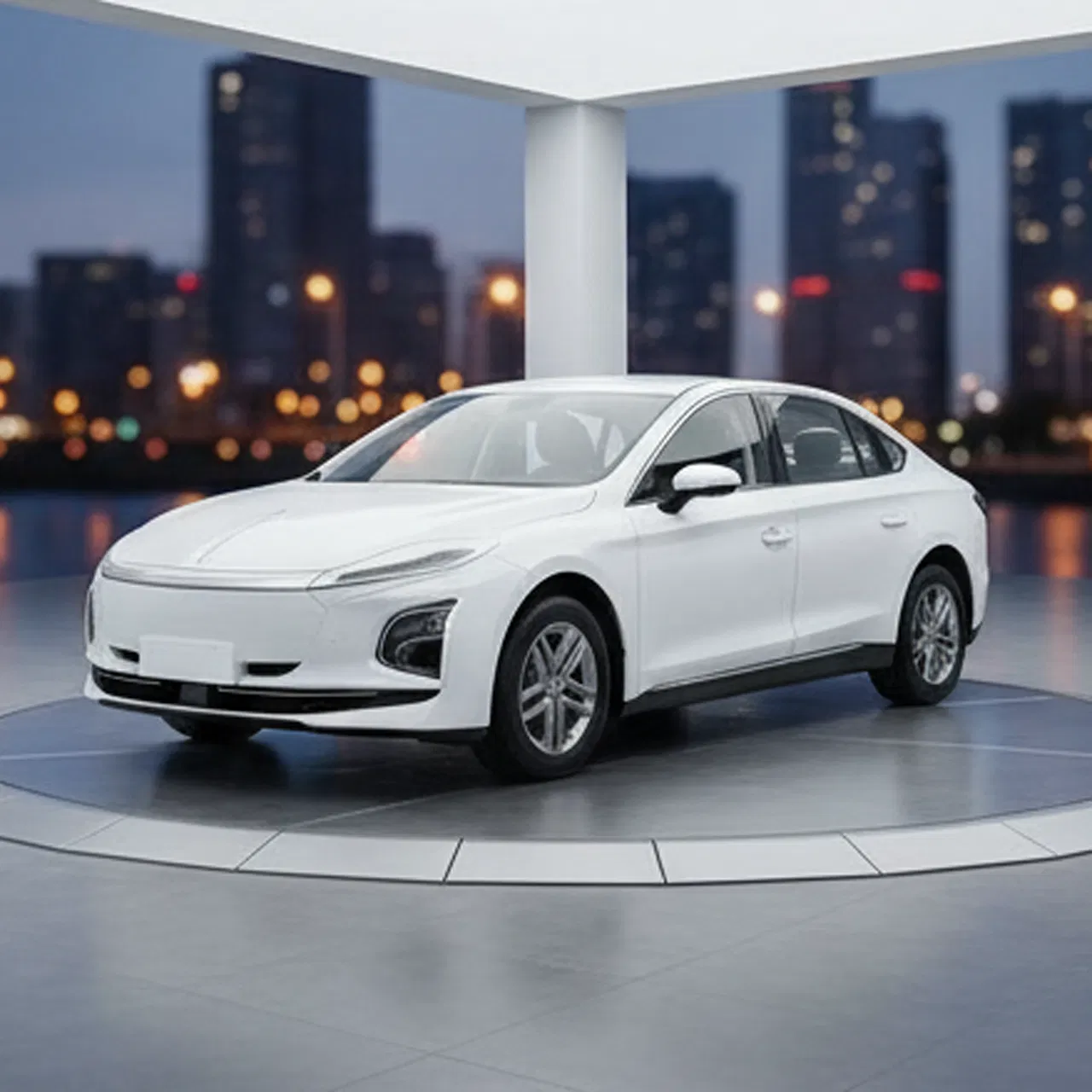 Hong Qi Eqm5 EV Container 5040*1910*1569 Luxury Used Sedan