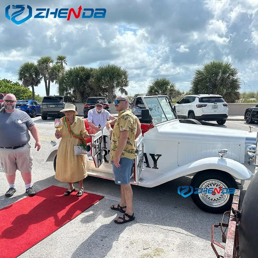 Luxury Electric Classic Retro Vintage Exclusive Handcrafted Transportation Sightseeing Vintage Classic Car