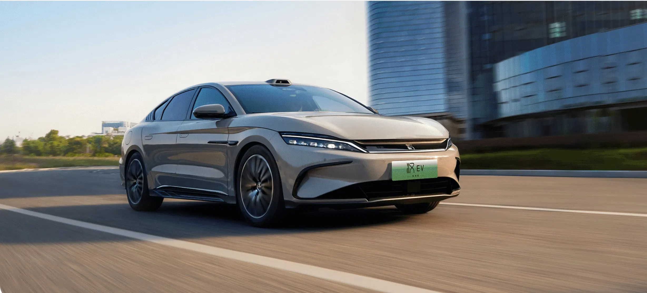 China Smart Driving EV Car Byd Han EV Intelligent Driving Edition New Energy Electric Sedan Long Range Used Second Hand EV Vehicle Electrical Auto Sedan