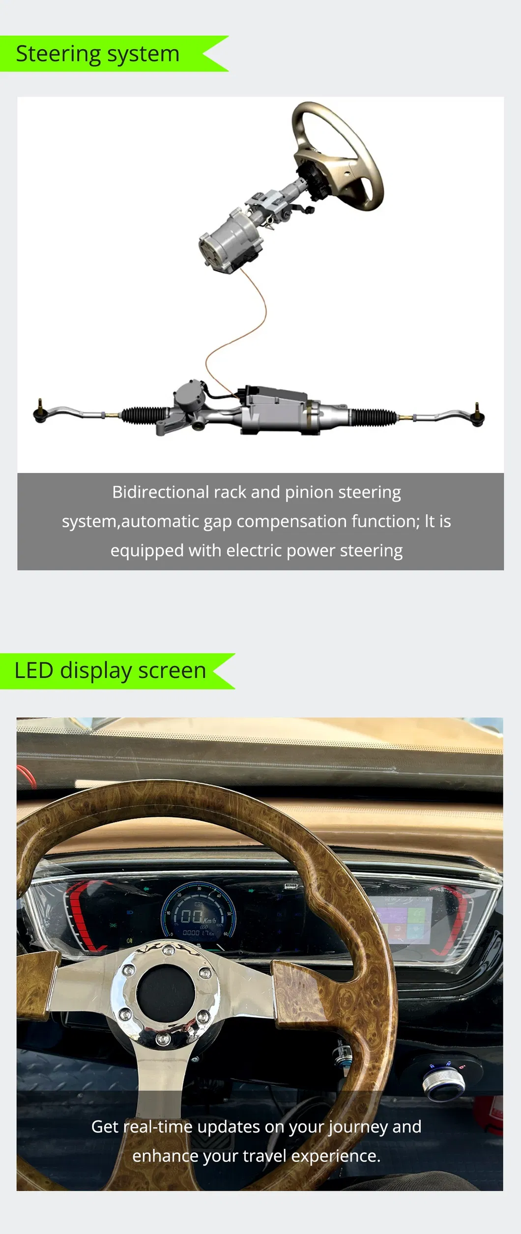 Electric Sightseeing Bus Details