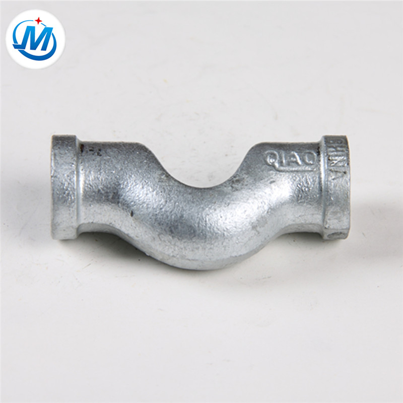 Pipe Fitting Hot Dipped Galvanized Fire Protection Equal Female BS Thread Banded Crossover