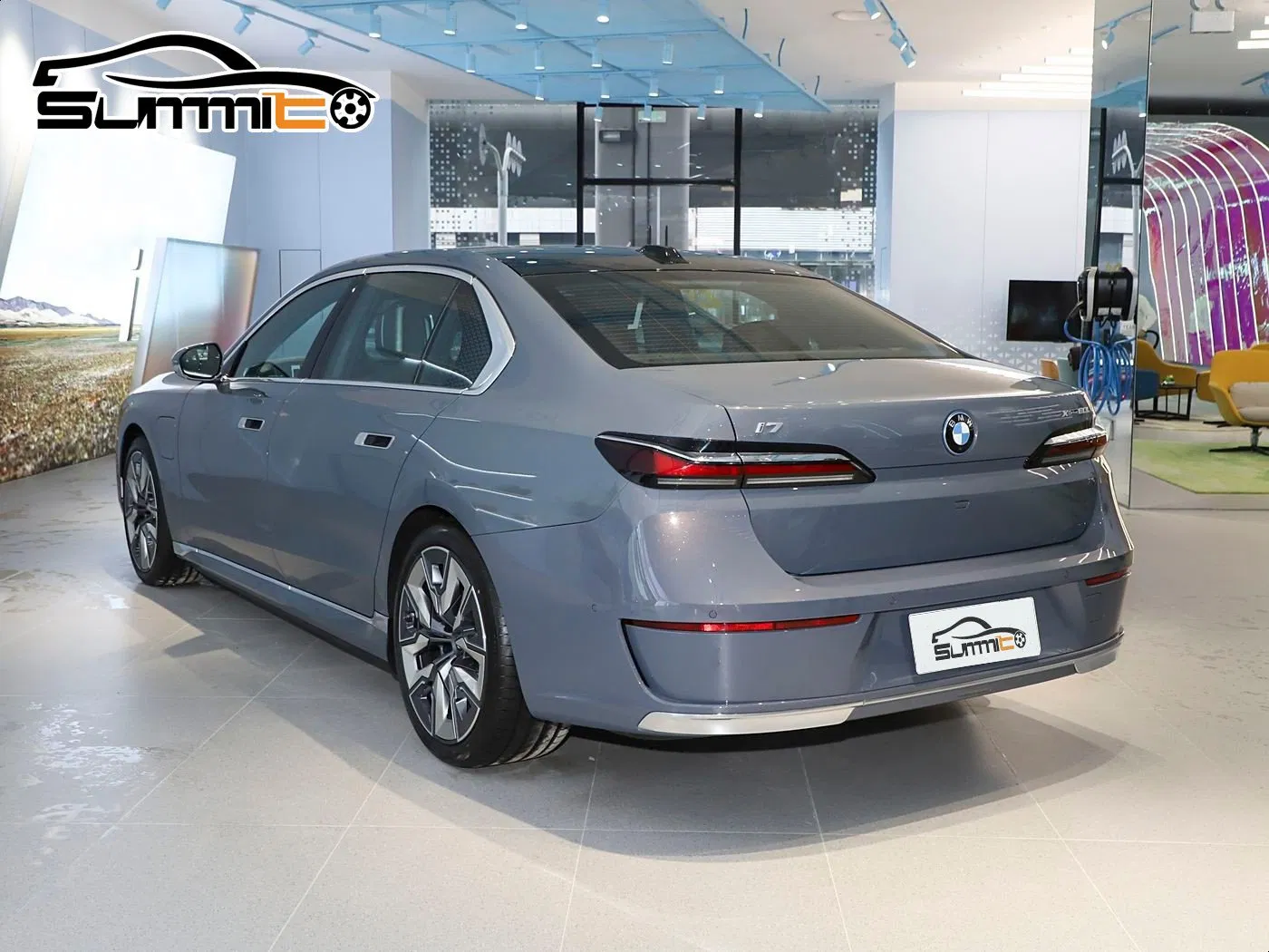 2025 BMW I7 Pure Electric Luxury EV 650km Range High Performance 4WD LED Leather Interior Multi Function Used New Energy Sedan