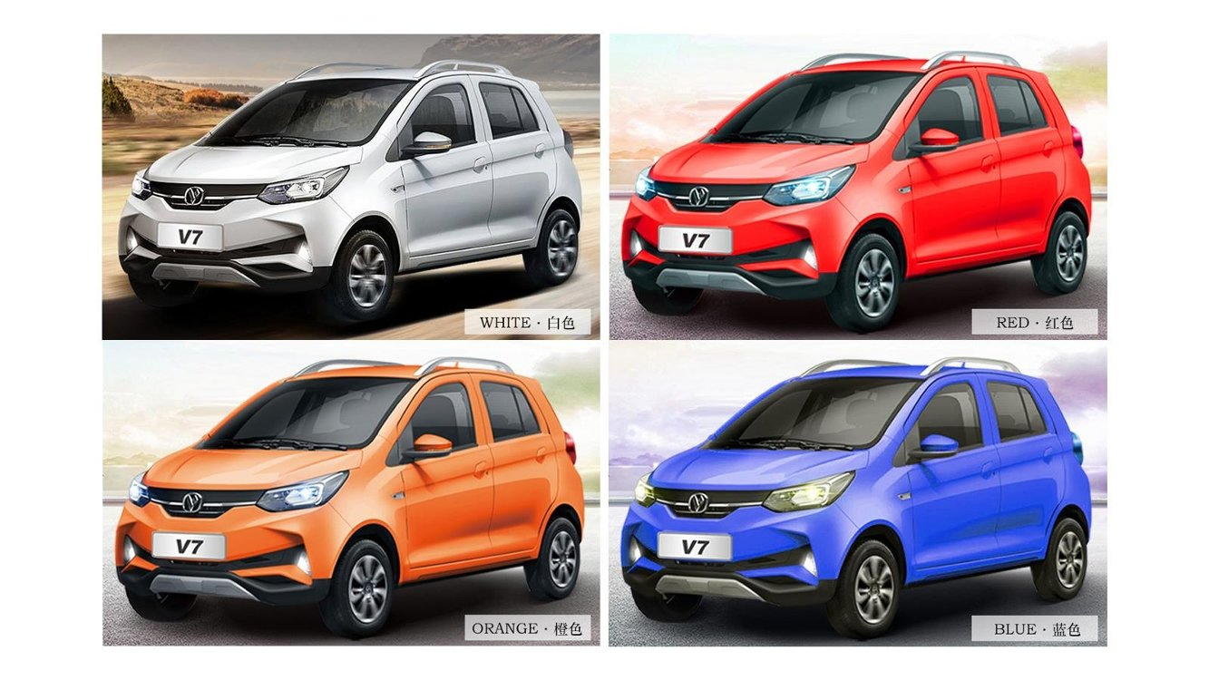 Electric Car EEC Electric Chinese Cars Vintage Electric Car Low Speed Carfor Passenger Electric Four Wheeler Used 4X4