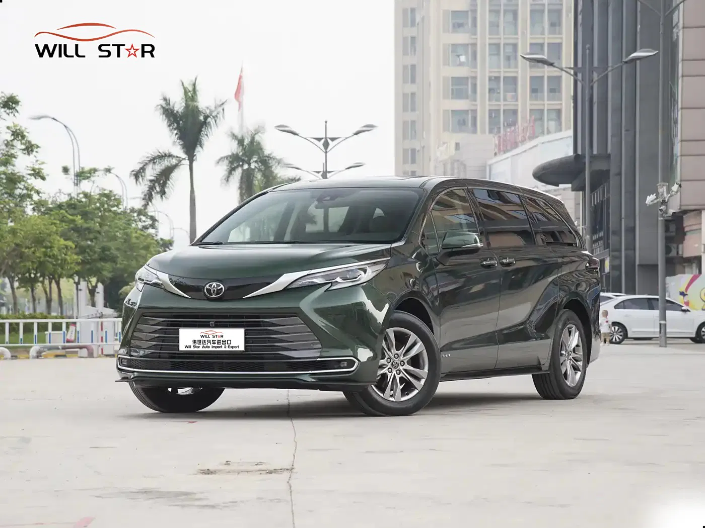 Toyota MPV Sienna Big Space 7 Seats Luxury MPV Two-Engine Fuel-Efficient Hybrid Commercial Vehicle used