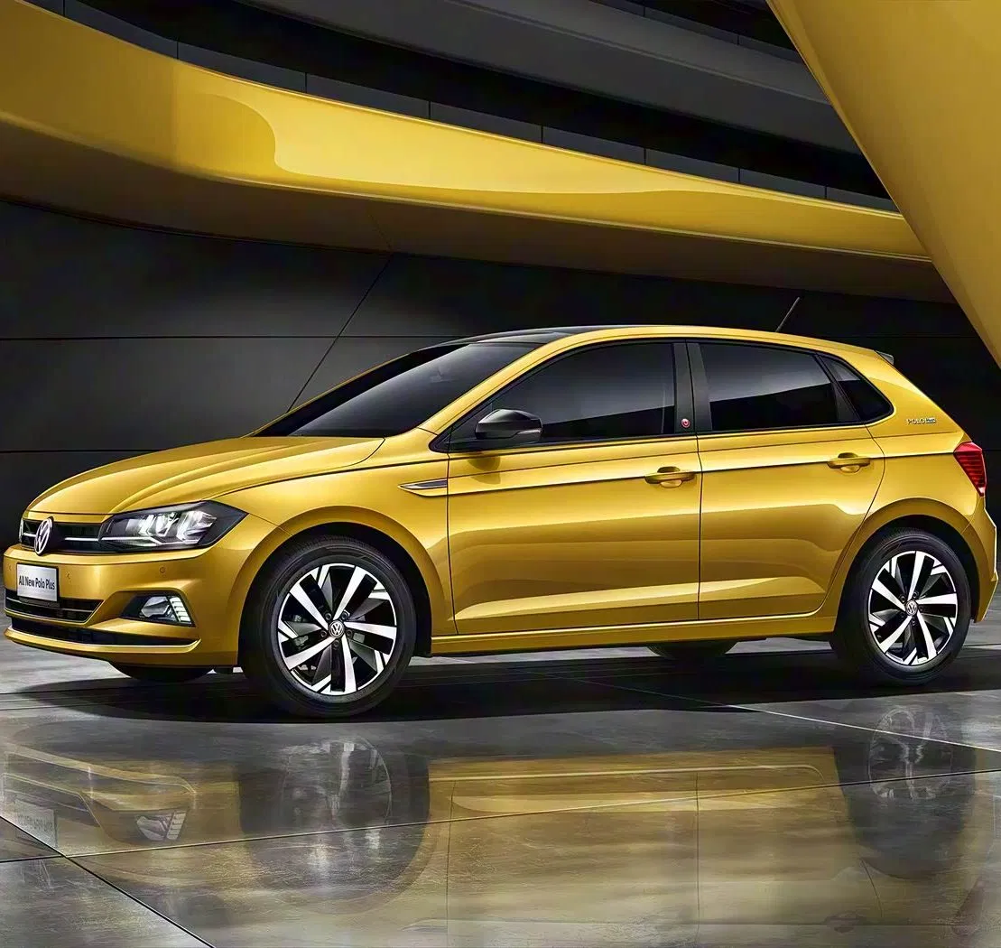 Used Volkswagen Polo Car Second Hand Small Vehicle Automatic Gasoline Car White Black Small Car Family Car