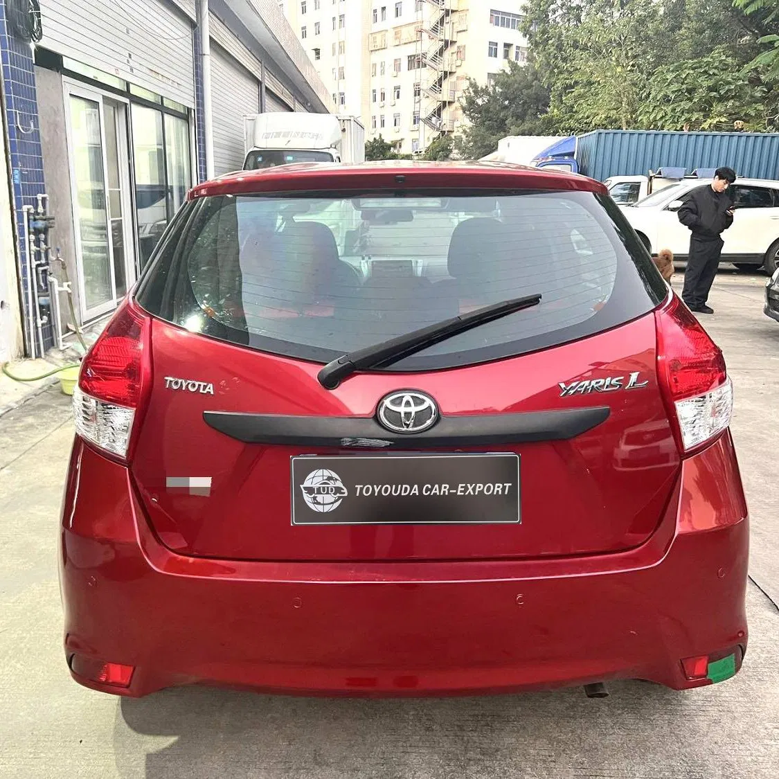 2014 Toyota- Yaris L 1.3e Compact Car High Space Manual Hatchback Fuel-Saving Used Car