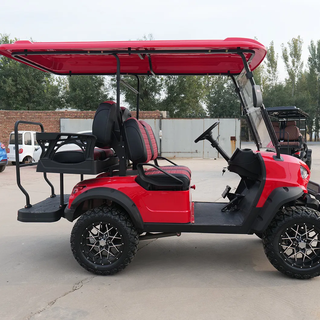 6 Seater Electric Classic Vintage Sightseeing Buggy Cheapest Transport Car