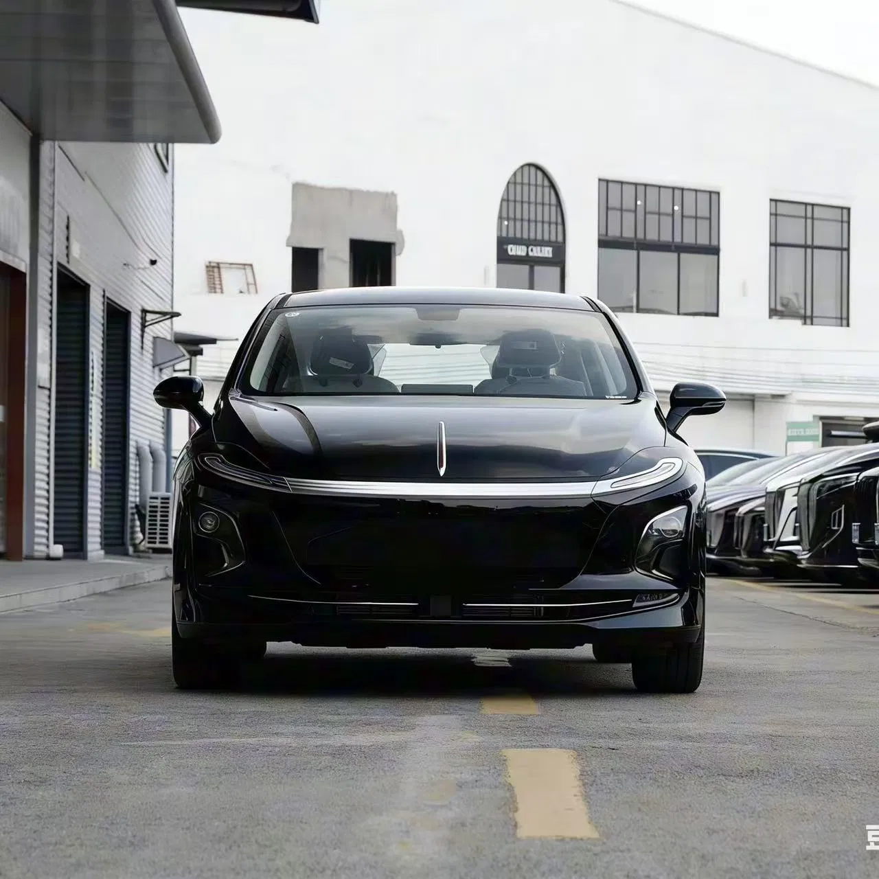 Hong Qi Eqm5 EV Container 5040*1910*1569 Luxury Used Sedan