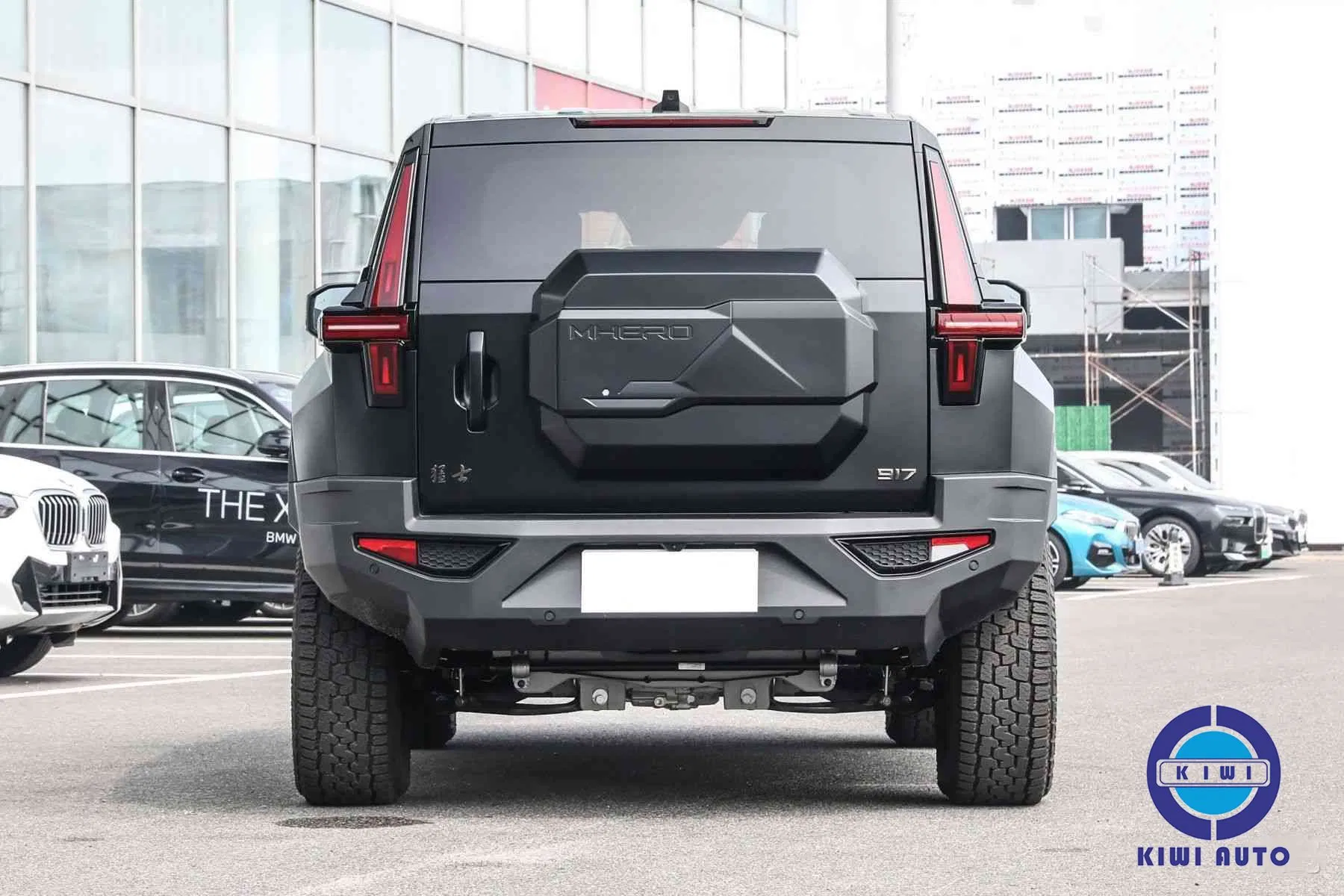 Dongfeng Mhero 917 SUV Electric Used Car Luxury Range Extender SUV Offroad Vehicle