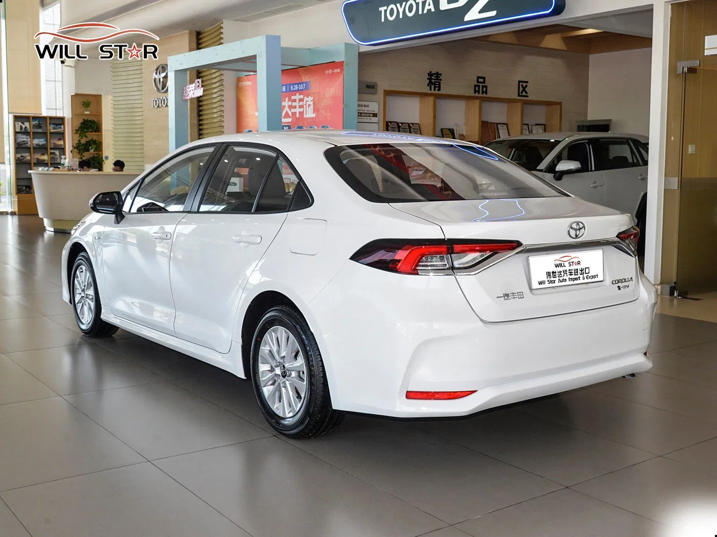 Toyota Family Car Corolla Cheap Gasoline Sedan Dual Engine Gas-Electric Hybrid New Energy Vehicles Used Car