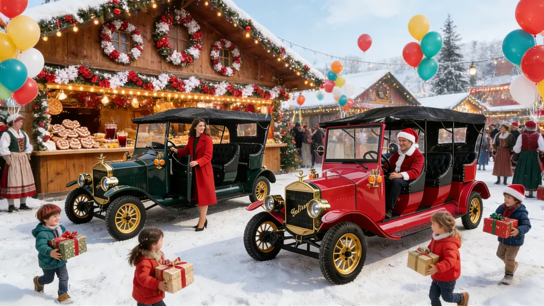 Vintage Electric Car Side