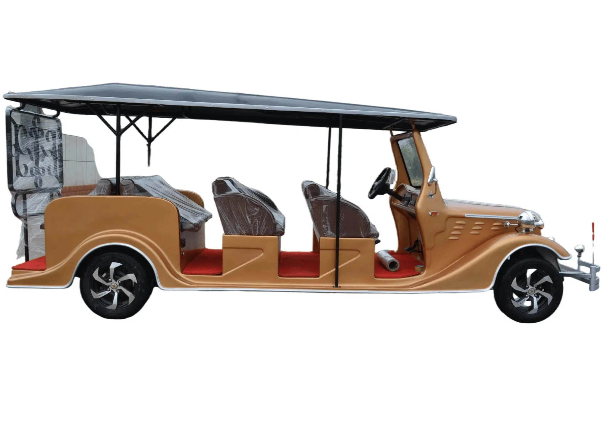 Factory Vintage Retro Travel Sightseeing 8 Seats Electric Classic Car