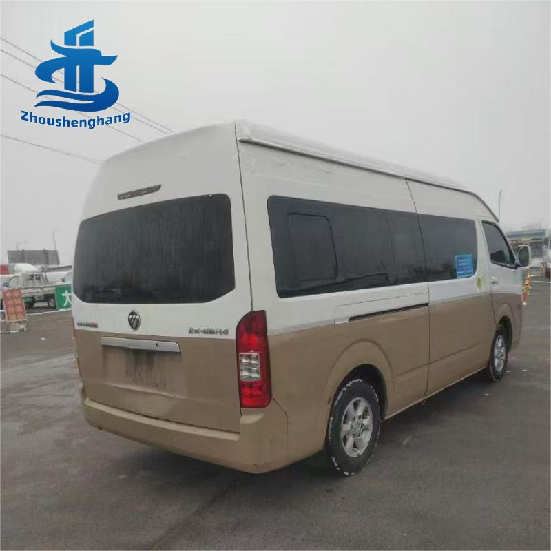 Used Foton Sea Car Lion Mini Bus 14 Seats Diesel Engine